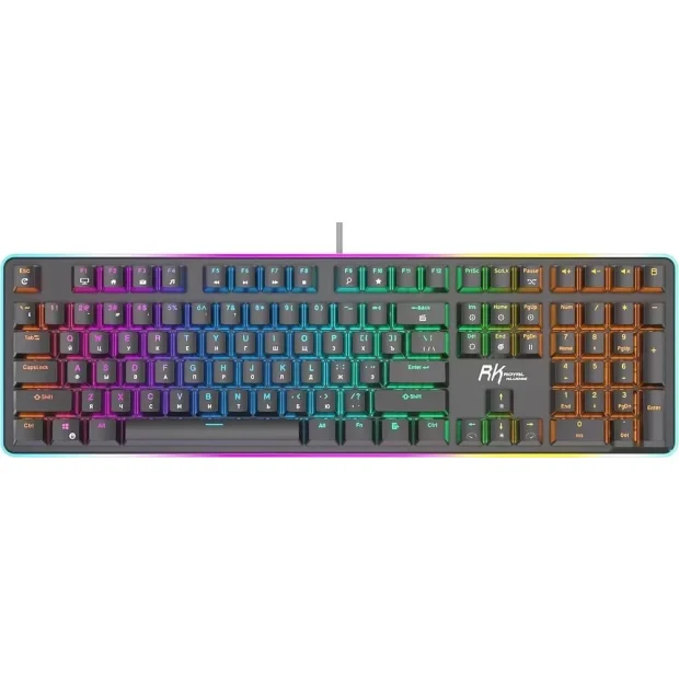 Клавиатура Royal Kludge RK918 RGB (черный, RK Red)